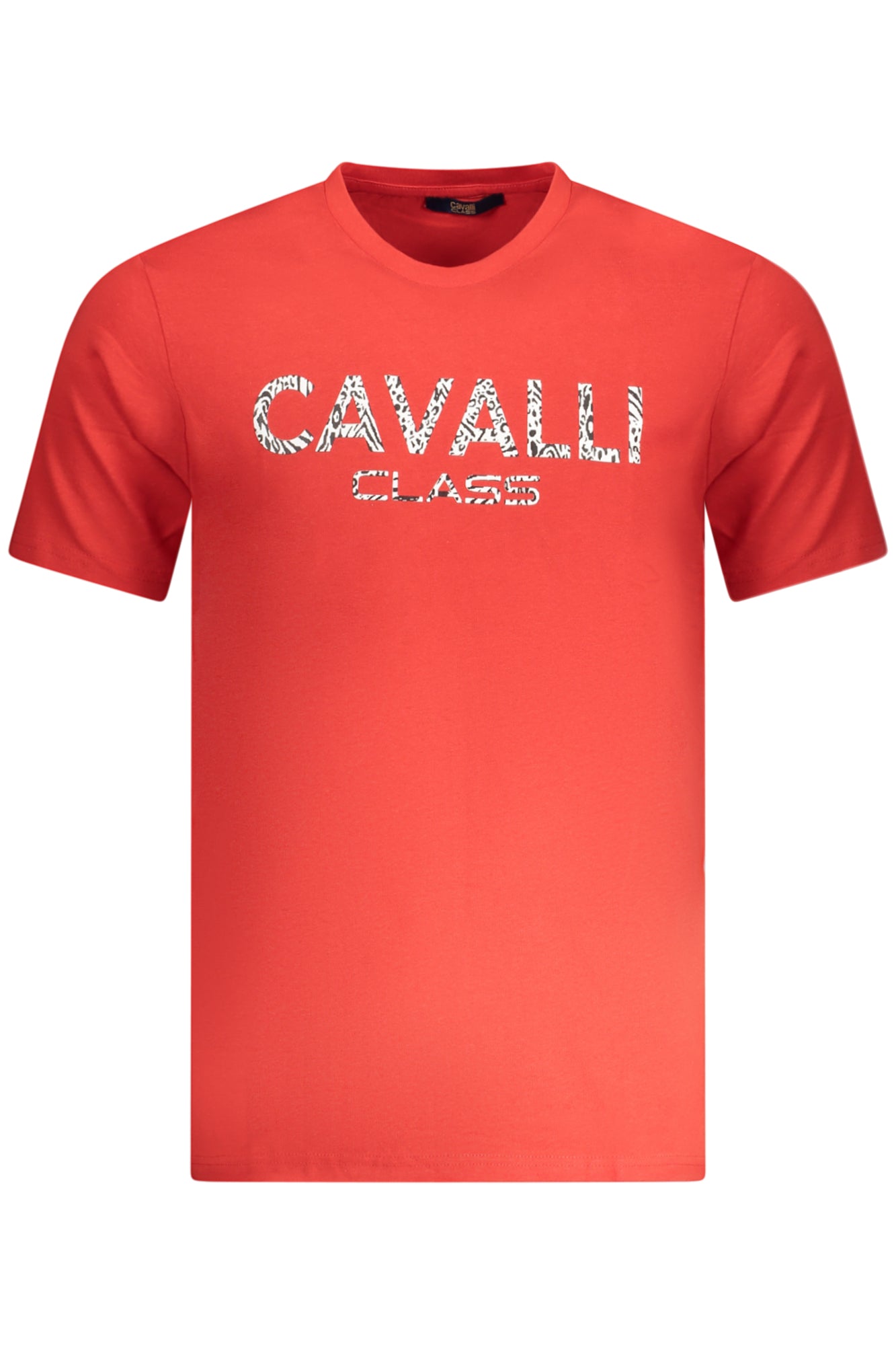 CAVALLI CLASS SHORT SLEEVE T-SHIRT MEN RED