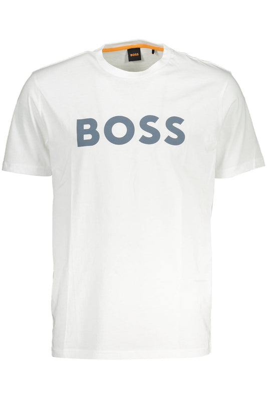 BOSS SHORT SLEEVE T-SHIRT MEN WHITE