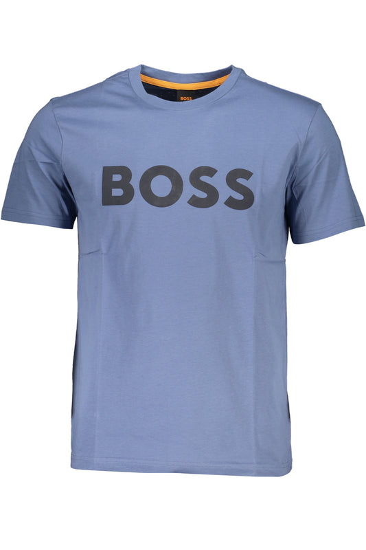 BOSS SHORT SLEEVE T-SHIRT MEN BLUE