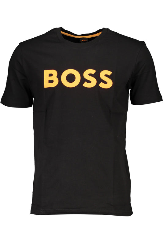BOSS SHORT SLEEVE T-SHIRT MEN BLACK