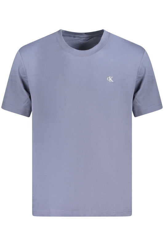 CALVIN KLEIN MEN&#39;S SHORT SLEEVE T-SHIRT BLUE