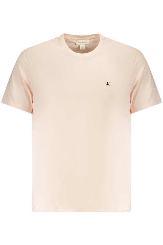 CALVIN KLEIN MEN&#39;S SHORT SLEEVE T-SHIRT PINK