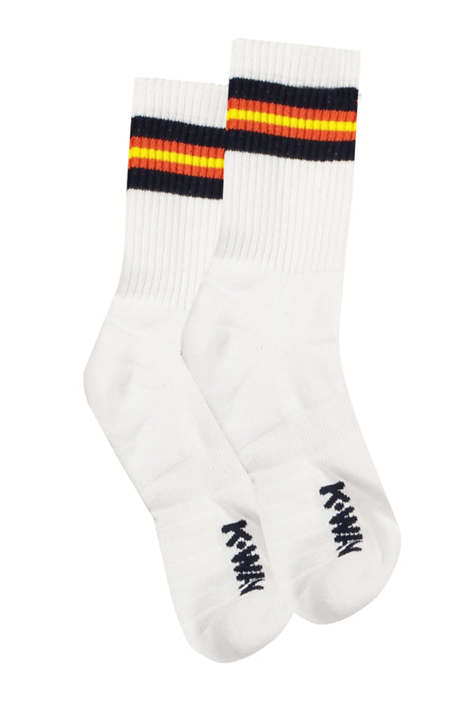 K-WAY WHITE MEN&#39;S SOCKS