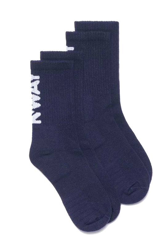 K-WAY BLUE MEN&#39;S SOCKS