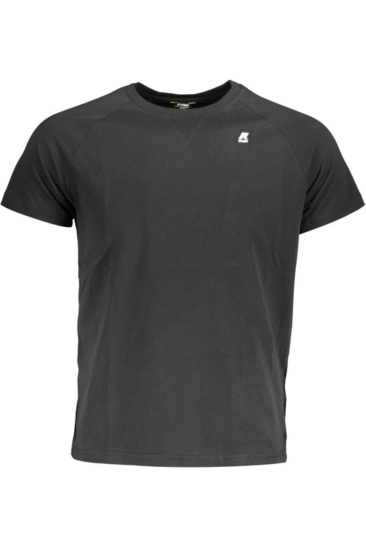 K-WAY SHORT SLEEVE T-SHIRT MEN BLACK