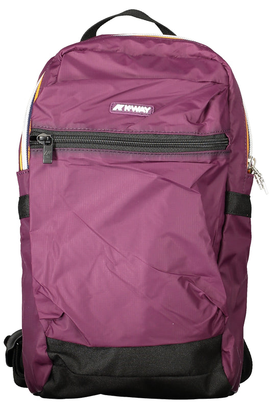 K-WAY MEN&#39;S PURPLE BACKPACK