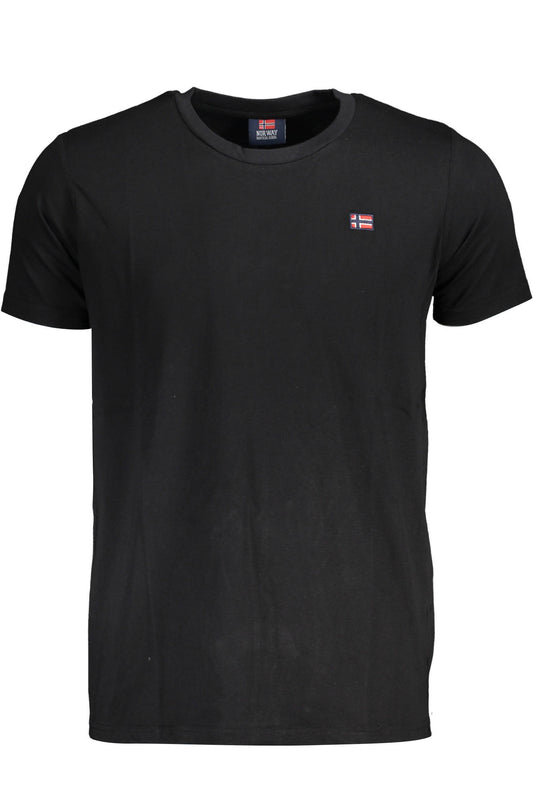 NORWAY 1963 BLACK MEN&#39;S SHORT SLEEVED T-SHIRT