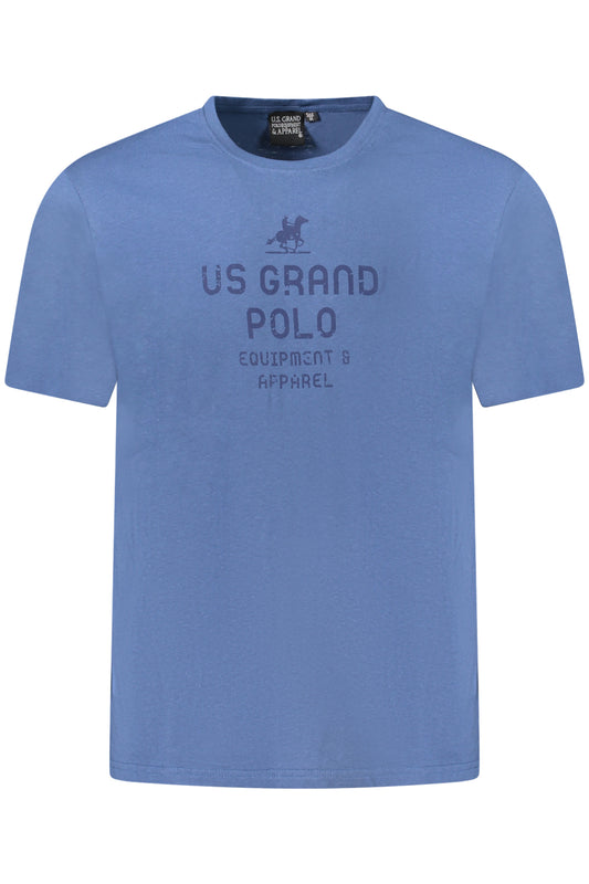 US GRAND POLO SHORT SLEEVE T-SHIRT MEN BLUE