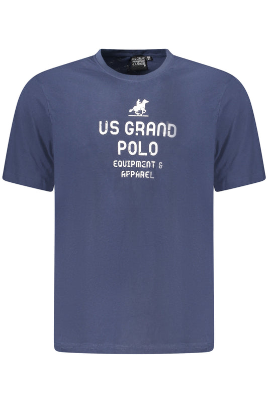 US GRAND POLO SHORT SLEEVE T-SHIRT MEN BLUE