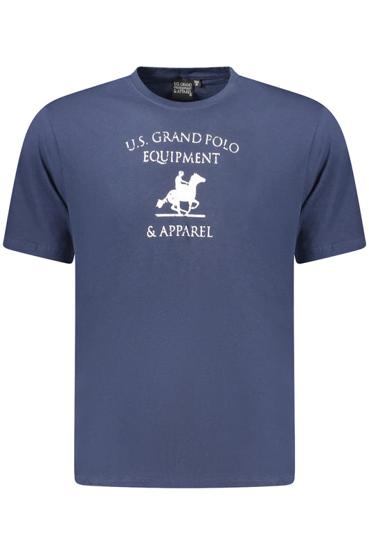US GRAND POLO SHORT SLEEVE T-SHIRT MEN BLUE