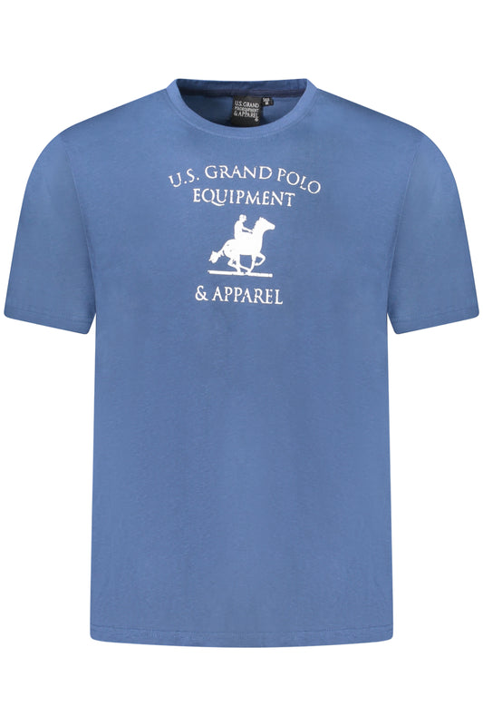 US GRAND POLO SHORT SLEEVE T-SHIRT MEN BLUE