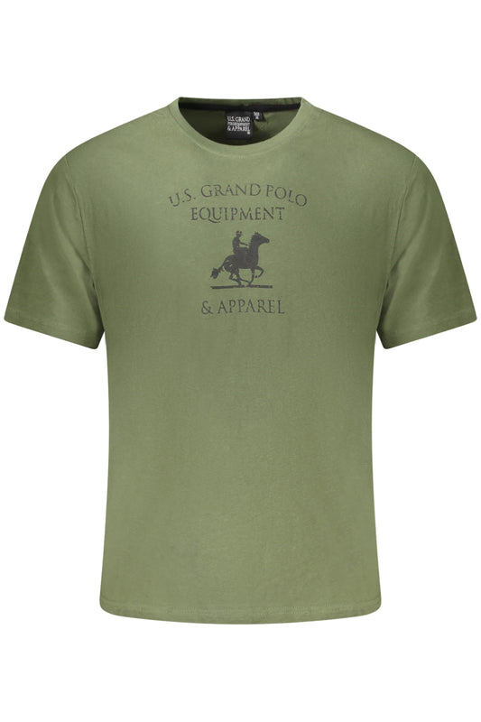 US GRAND POLO SHORT SLEEVE T-SHIRT MEN GREEN